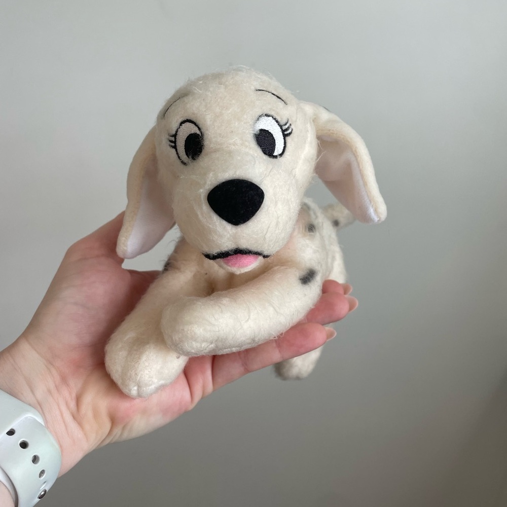Plush Cream Dog Toy Penny from 101 Dalmatians